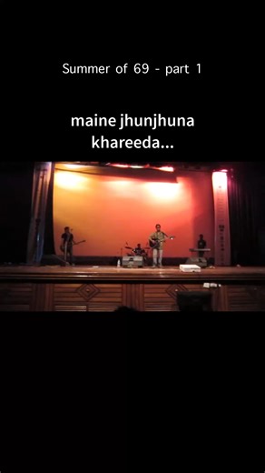 Vishvesh | Hindi Indie Songs on Instagram: "Summer of 69 - Hindi parody, funny lyrics, relatable reel. Part 1 . . . . #viralreels❤️ #trendingreels❤️ #explorers #fyppage (Guitar songs, Legendary songs, Trending songs , colleg humor, rock songs, rock band songs, relatable songs ) . . Original song - summer of 69 by Bryan Adams. Hindi lyrics by Vishvesh Moghia"