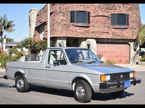 1981 Volkswagen Rabbit LX Diesel Pickup