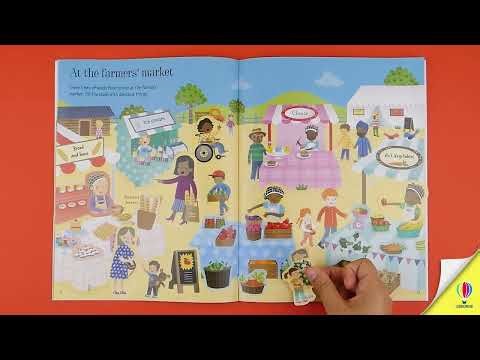 First Sticker Book Farm - Animal fun for little children