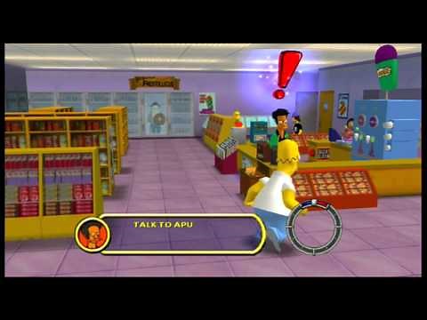 The Simpsons: Hit & Run (Xbox) gameplay