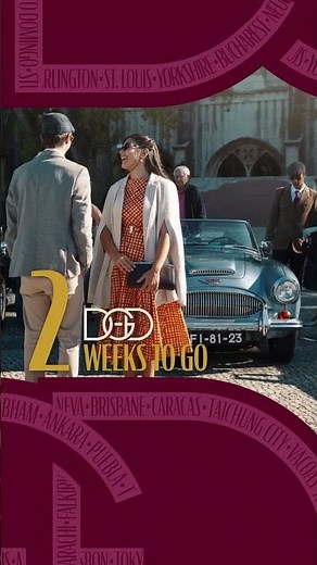 It's almost time! 2 weeks to go (or less) until the Distinguished Gentleman's Drive for 2025.