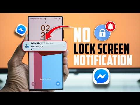 Messenger Notifications Not Showing on Lock Screen Android? Fix It Fast!