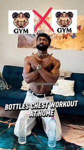 1.8K views · 11K reactions |  BOTTLES CHEST WORKOUT AT HOME  Pas...