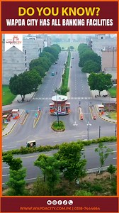 WAPDA City offers complete banking facilities within the society, ensuring convenience and ease for all its residents. #WapdaCity #BankingConvenience #SecureLiving #CommunityFirst #ResidentConvenience | WAPDA City