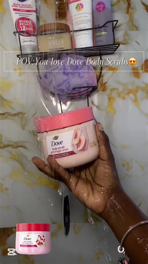 Dove Pomegranate & Shea Butter Body Scrub Review
