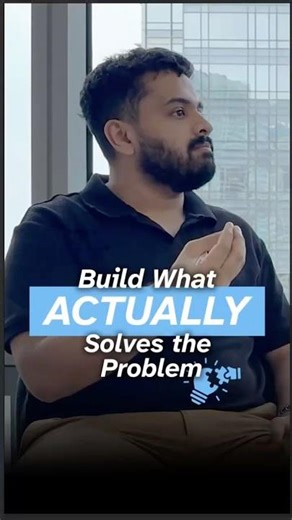 Your product must solve one clear problem.