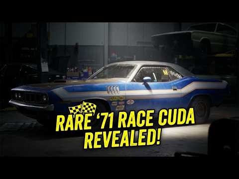 this 1971 Cuda was a racecar