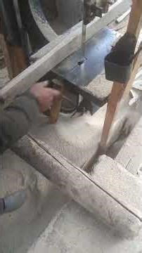 How a Skilled Craftsman Cuts Wood Perfectly Straight Using an Ara Machine#woodcutting