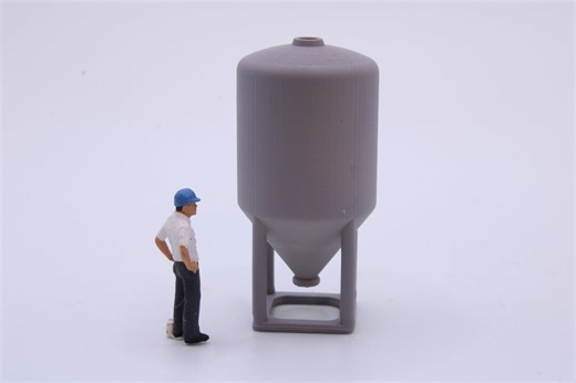 Resin Brewery Conical Tank – HO OO Scale Industrial Model - Etsy