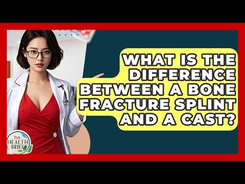 What Is The Difference Between A Bone Fracture Splint And A Cast? - The Health Brief