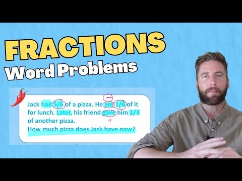 Year 6 Maths Lesson UK: Fractions Word Problems
