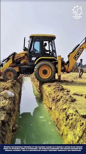 Backhoe Trench Crossing Machine Innovation for stable off-road maneuvering