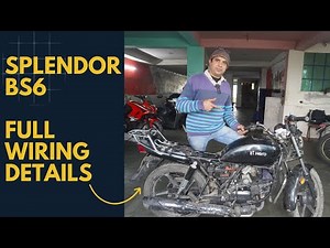 Splendor Plus BS6 Full Wiring Details