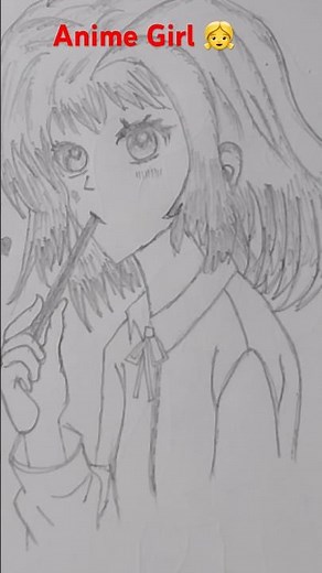How to Draw a Beautiful Full Anime Girl Step by Step ✍️ | Easy Anime Drawing Tutorial #anime