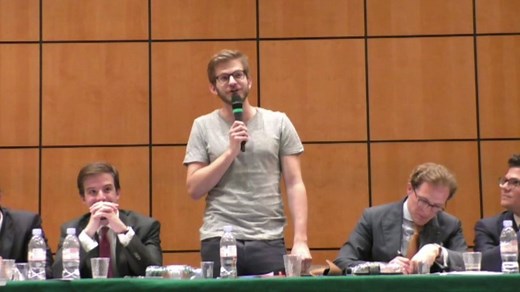 Mini-extrait de la conférence Berryer où j'étais invité, une espèce de cour de récré pour avocats. | Thomas Wiesel