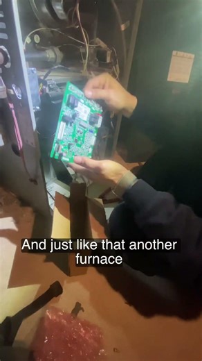 Trane furnace error E04, false switch error, is bad board #trane #hvac #hvaccontrols