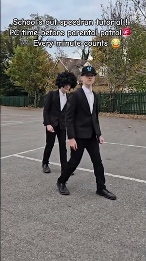 "School's out speedrun tutorial!"