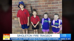 Absolutely heartbreaking, the Singleton community is mourning the tragic loss of three children who died in a tragic house fire. Their mother is fighting for life, while eight-year-old Bayley remains in a stable condition. ❤️ #9Today | TODAY