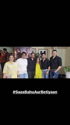 4.2K views · 375 reactions | Sparkling under the lights, our cast and crew light up the night✨ Checkout these pictures of cast of “Pukaar -Dil se Dil tak from the screening of the show. . @theabhisheknigam @anushka_merchande @roshanvimarsh @morpankh @itsprateeksharma @paasha91 @sontvofficial #pukaardilsediltak #screening #sonyentertainment #instagood #instalike #instagram . Sources: teamgolecha | Saas Bahu Aur Betiyaan | Facebook