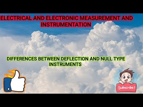 11.DIFFERENCES BETWEEN NULL AND DEFLECTION TYPE INSTRUMENTS