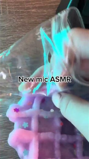New mini Mic ASMR #ASMR #MiniMicrophone #Satisfying #Shorts