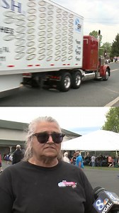 About 175 trucks drove through Gettysburg in a Make-A-Wish convoy. | WGAL News Channel 8 Susquehanna Valley, Pa.