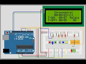 CIPAD: Comment réaliser un chronomètre & un minuteur Cyclique avec Affichage LCD I2C 2004