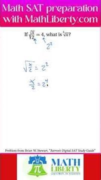 Advanced Math Day 14 of 28 SAT Math