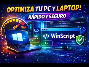 This FREE script optimizes your Windows PC or laptop 🚀 More FPS and performance with WinScript