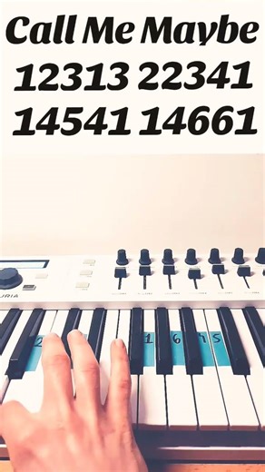 Call Me Maybe - Piano Tutorial #piano #music #tutorial