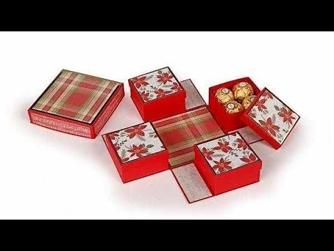 Christmas Exploding Gift Box Die | Simply Made Crafts Tutorial