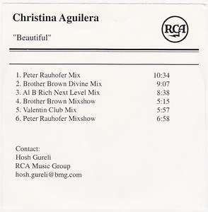 Christina Aguilera - Beautiful
