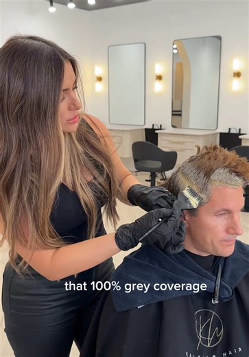 Switching Husband's Hair Color for Full Gray Coverage