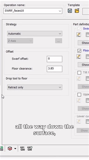 What is SWARFING?! #cnc #machine #5axis | Donnie at Dynamic
