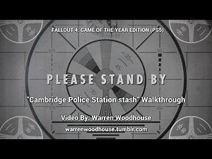 FALLOUT 4 (PS5) - "Cambridge Police Station stash" Walkthrough