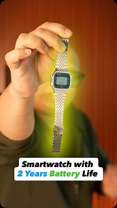 TechWiser on Instagram: "Affordable Smartwatch from Casio has 2 years battery life! #casio #amazon #flipkart #gadget #watch"