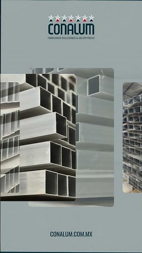 📐 Perfiles de aluminio CONALUM