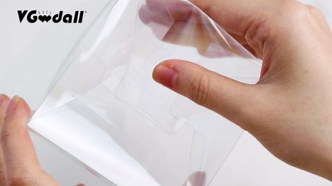 VGOODALL Clear Cupcake Containers, Individual Cupcake Boxes, 3.5x3.5x3.5 Inches, Set of 12 with White Insert and Ribbon for Birthday Wedding Party