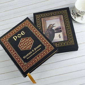 492 reactions · 119 shares | DELUXE LIMITED EDITION: America's most haunting writer. Leather-bound, illustrated, and personally signed by artist. | Easton Press Books | Facebook