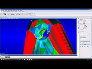 MSC Software Patran Tutorial: Tet Mesh Geometry