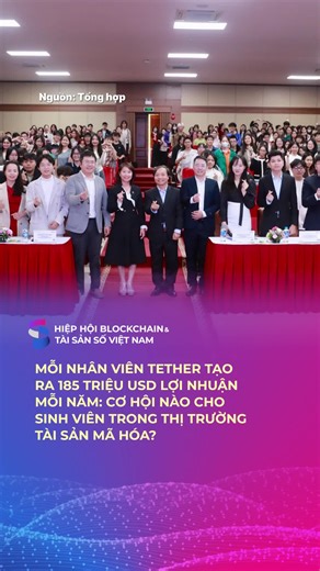 🔥 Từ giảng đường đến thị trường – thế hệ sinh viên Việt Nam đang sẵn sàng viết lại tương lai kinh tế số. 🚀 #VBA #hiephoiblockchainvn #kinhteso #taisanmahoa #blockchain
