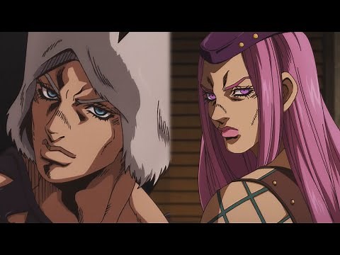 Jolyne Cujoh Meets Narciso Anasui & Weather Report