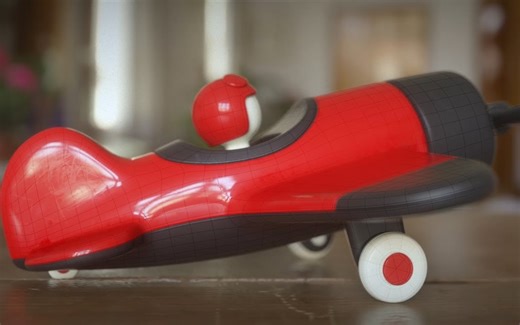 【patreon付费教程系列】PolygonPen进阶建模教程-小飞机建模渲染教程