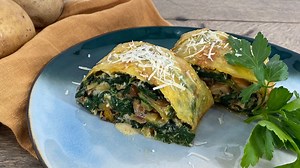 Kaffee oder Tee: Rezept: Kartoffelroulade mit Spinat und Käse