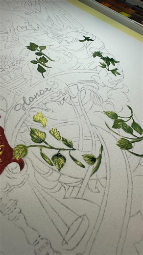 Family Crest Design | Heraldic painter & Artist on Instagram: "You won’t find anything like this anywhere else — don’t even try.😉 Drawing a Family Coat of Arms in Watercolor - Imperial Heraldry, Only for the Elite.#familycrest #coatofarms #customcrest"