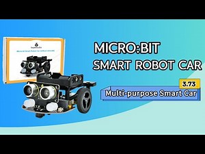 KS4036F Keyestudio Micro:bit Smart Robot Car Project 3.73 Multi-purpose Smart Car #microbit