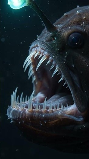 Humpback Anglerfish #Anglerfish #DeepSea Creatures #MarineBiolog