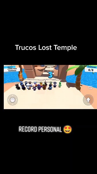 Trucos Lost Temple. Dentro de poco se viene apertura del pass.#speedrun #tricks #trucos #stumbleguys