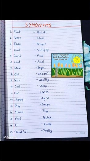 Vocabulary