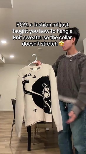 Unique Ways to Hang Your Sweaters and Knitwear